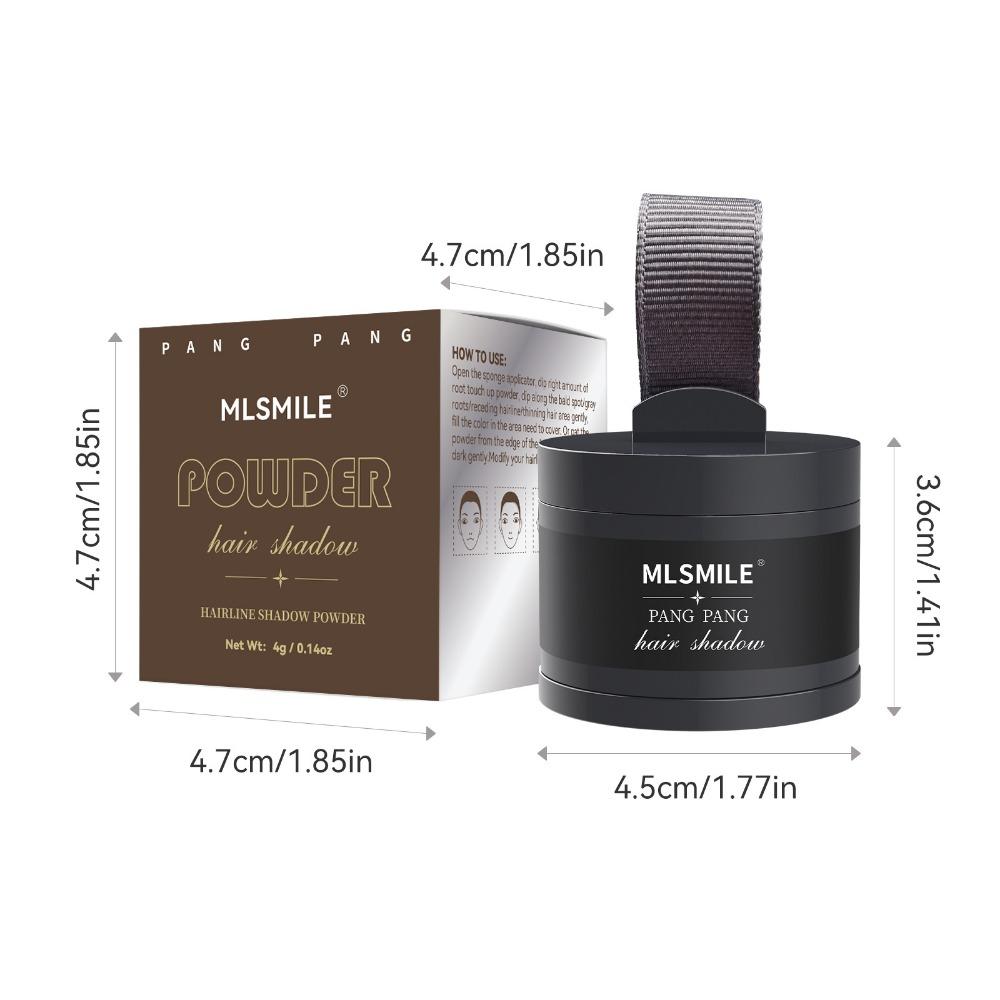 MLSMILE Hairline Fluffy Powder Hairline Shadow Powder vyplňuje vlasy Inter-wiring Artefakt