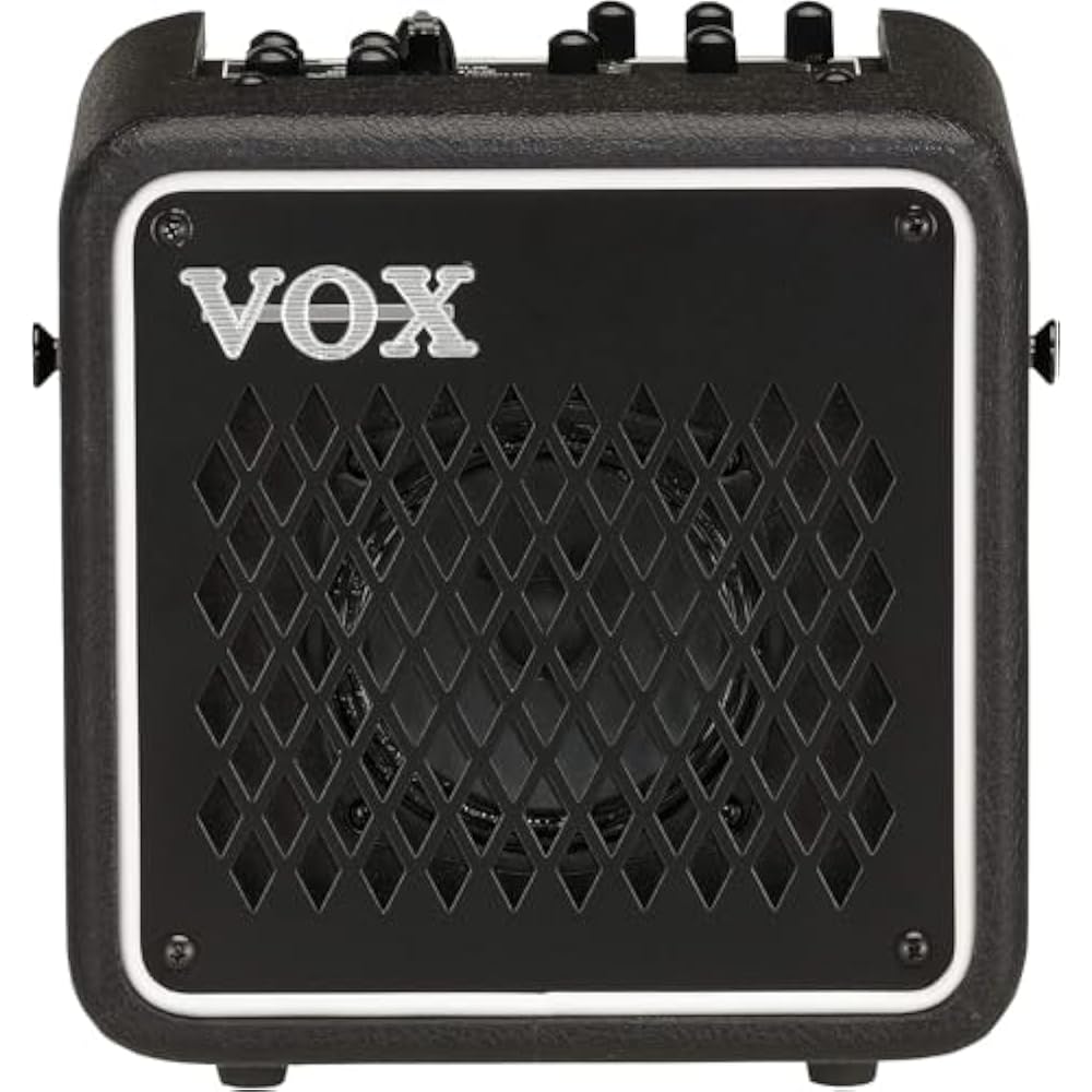 

VOX Electric Guitar 3W Modeling Amplifier MINI GO 3 Home Practice Portable Microphone Input Headp...