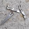 3Pcs Stainless Steel Key Ring with Clip Heavy Duty Metal Keychain Pocket Clip Holder Mini