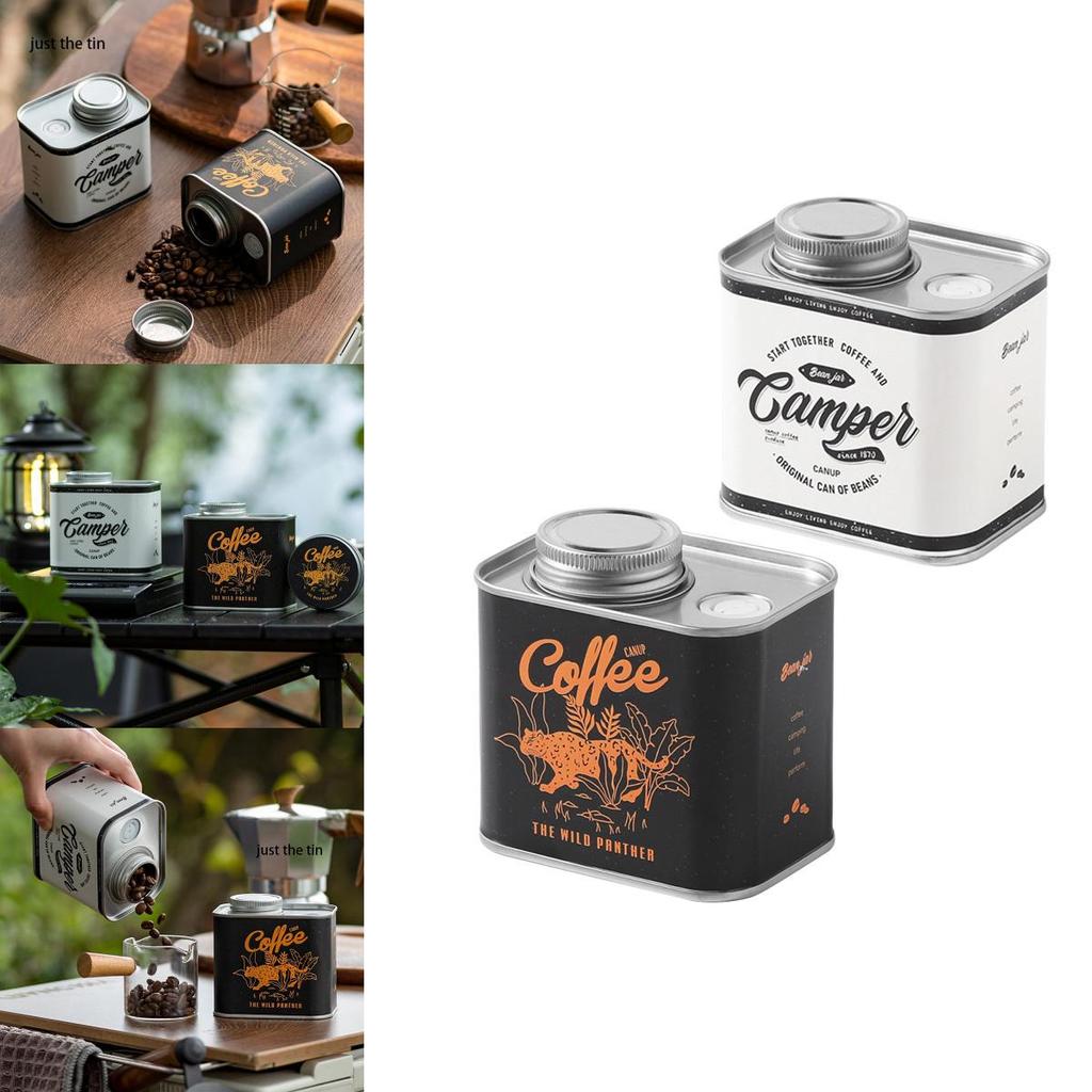 Ins Style Kaffeebohnen Versiegelter Behälter Outdoor Camping Blechdose für Lebensmittelverpackung und Lagerung