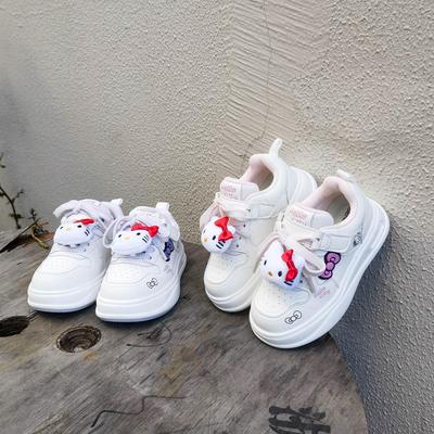 Girls' White Casual Skate Shoes - Spring/Autumn 2026 Edition