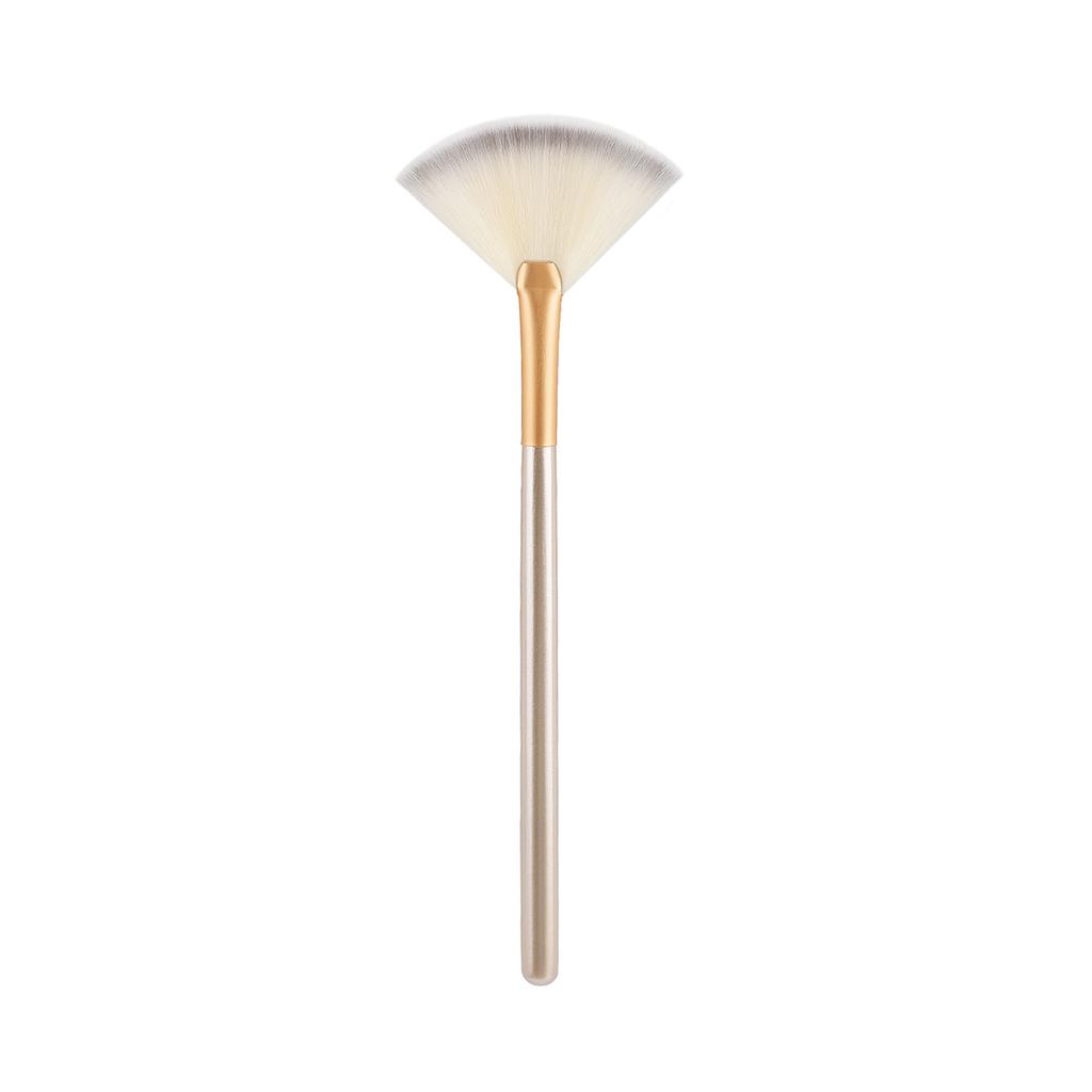 New Practical Facial Brushes Fan Makeup Brushes Soft Portable Mask Brushes Cosmetic Tools for Ladies Girls Nail Charm Beaut