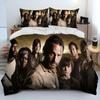 Horror TV The Walking Dead Lincoln Piumone Set Biancheria da Letto, Copripiumone Set Letto Coperta Federa, Dimensioni King Queen Biancheria da Letto nuovo