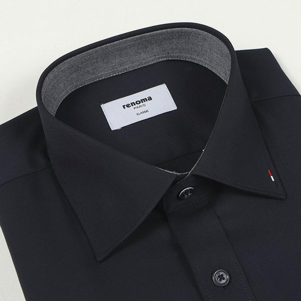 Renoma Regular Fit Bamboo Poly Span Twill Solid Long Sleeve Shirt  Rofsg0 001ny 