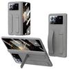 For Xiaomi Mix Fold 3 5G Case Kickstand Wristband PC Phone Cover with Tempered Glass Film