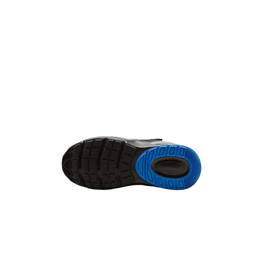 Nike Synthetic Leather Max Nova Fitting Color-Block Velcro Breathable Low-Top Running Shoes Kids Sneakers FN4459-010