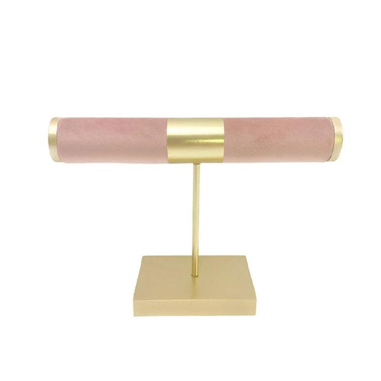 Fashionable Jewelry Exhibit Stand Versatile Jewelry Display Stand Iron Plush Shelves for Bedroom Shop Countertop