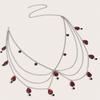 Acrylic Pendant Durability Light weight Pendant Water Drop Shape Pendant for Home and Car Decoration