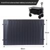 Zhu Chuang Jing Pin Outdoor Electric Folding Utility Wagon