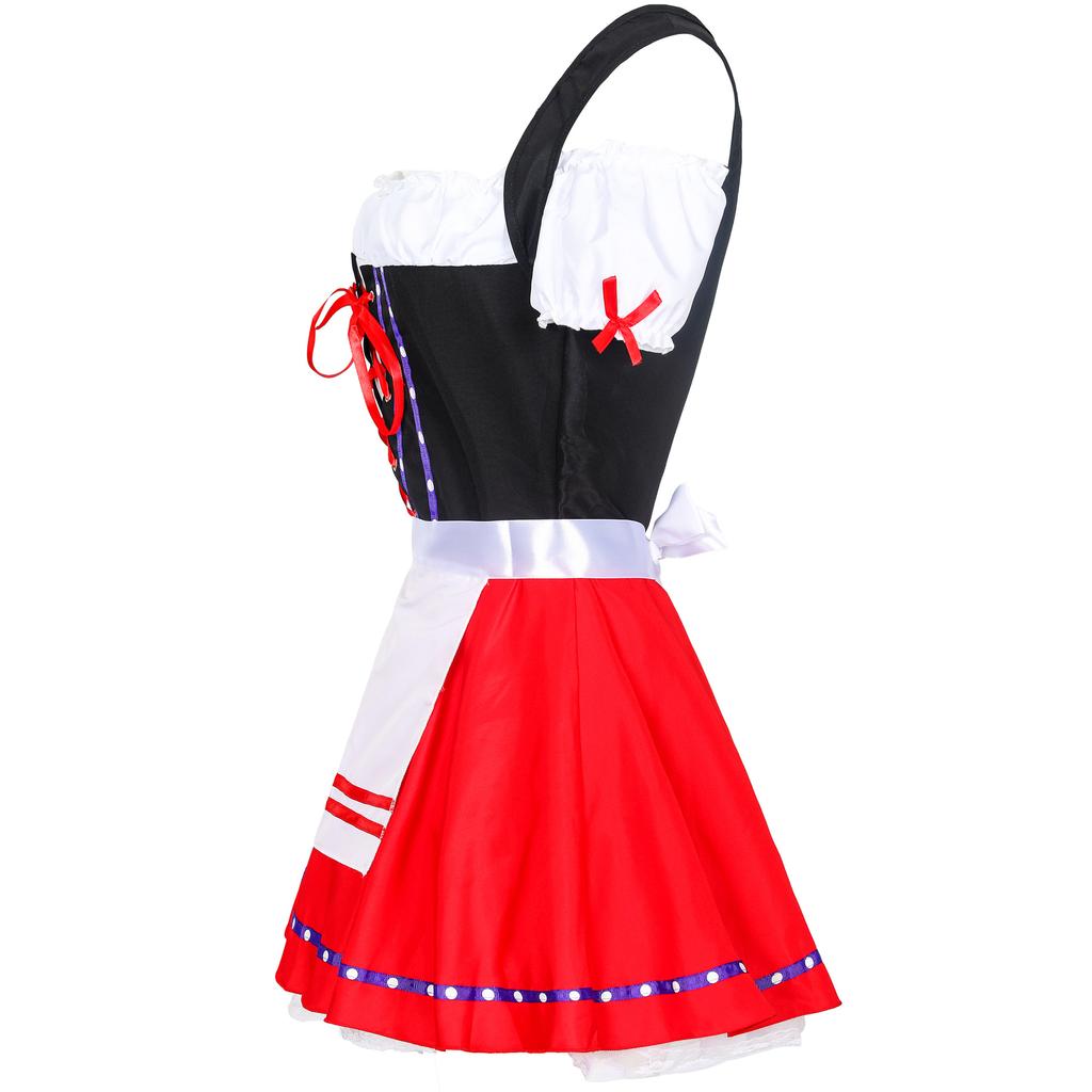 Oktoberfest costume, adult, ladies beer skirt copay Germany Bavarian maid uniform