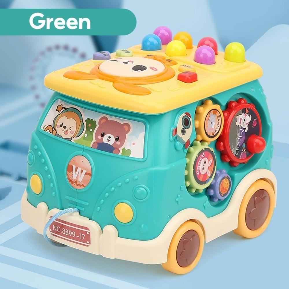 Puzzle Busy Musical Bus Multifunction Touch Learning Educational Toy  Outdoor Indoor
