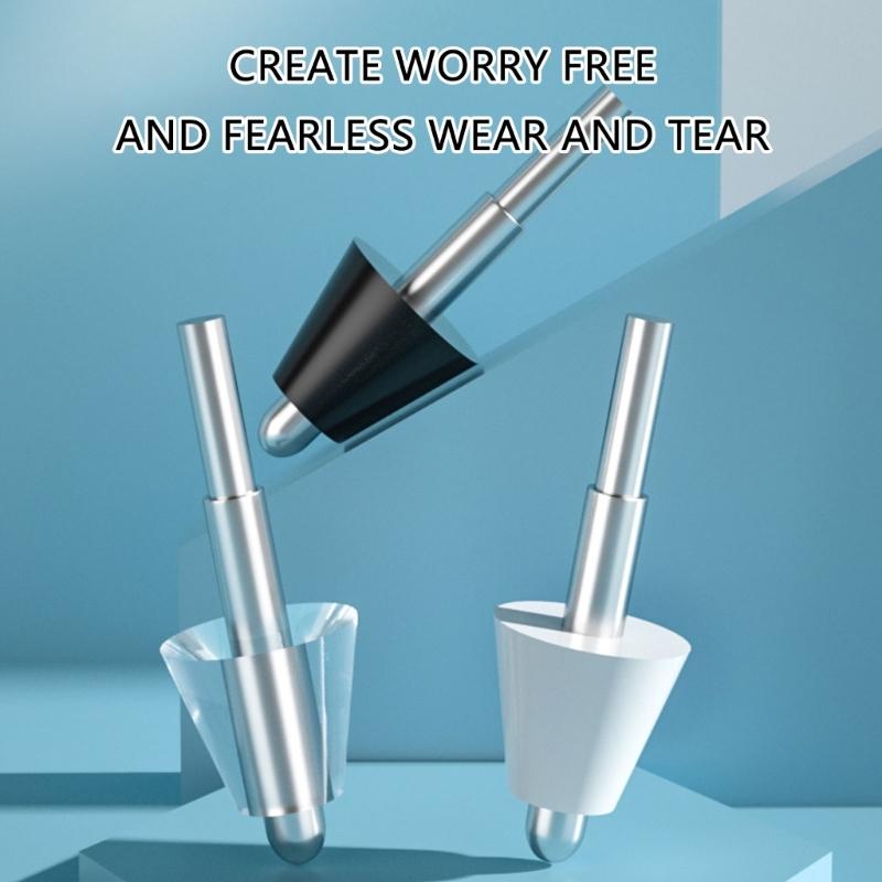 Pencil Tip Spare Nibs Replacement Transparents Tip for Pad 5/5 Stylus Pen Spare Nibs