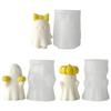 Silicone Specters Candle Mold for Pumpkin Halloween Mold Kitchen Handmade Craft Decoration