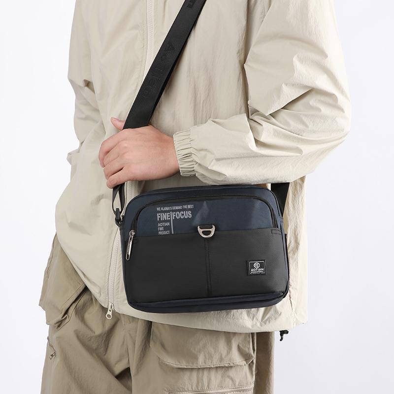 Outdoor Men's Shoulder Bag Oxford Crossbody Bag
