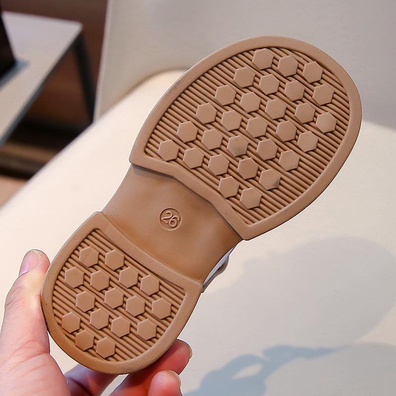 Повседневная обувь из искусственной кожи с круглым носком для 3-х лет — фото 11