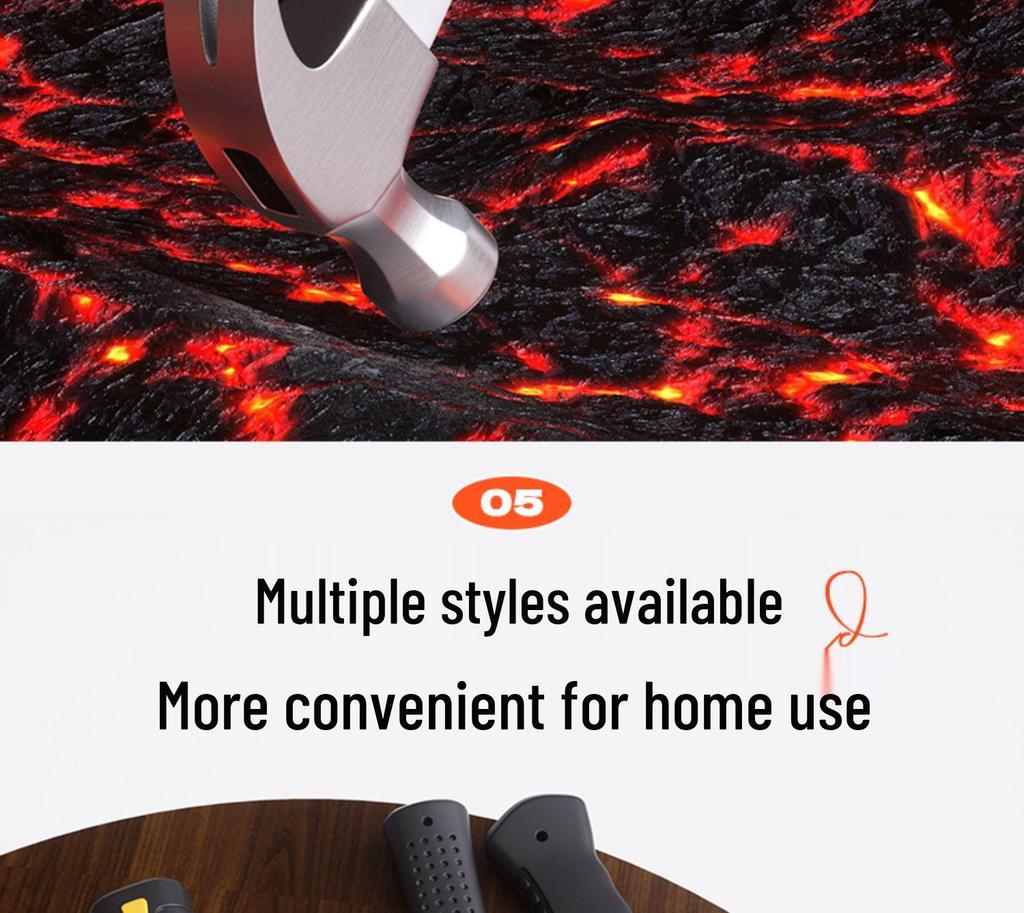 Multi-Function Mini Claw Hammer for Woodworking and Household Use