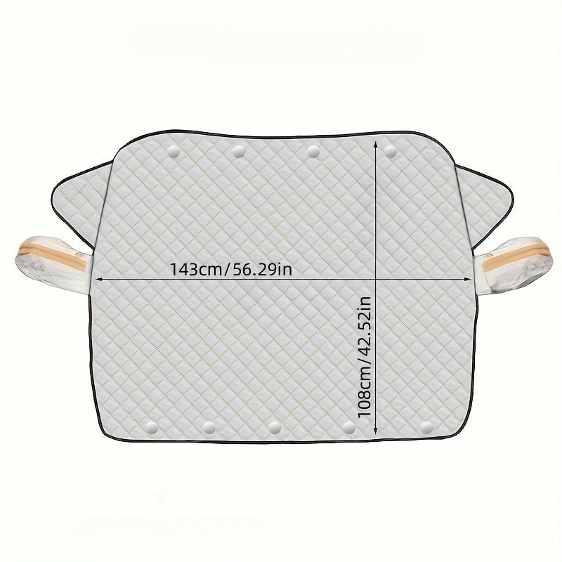Car clothing car cover four seasons universal rain and frost insulation snow shield front windshield half car clothing sunblock