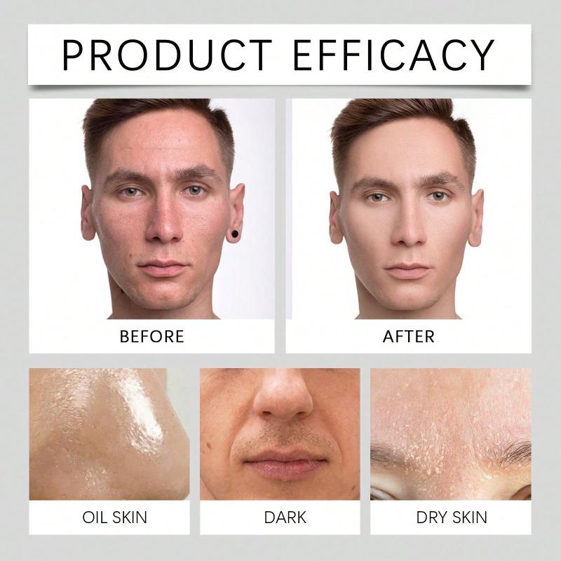 Moisturizing Facial Cleanser, Gentle Cleansing of The Face, Refreshing and Comfortable Hydration, Skin-rejuvenating Dense Foam, Men's