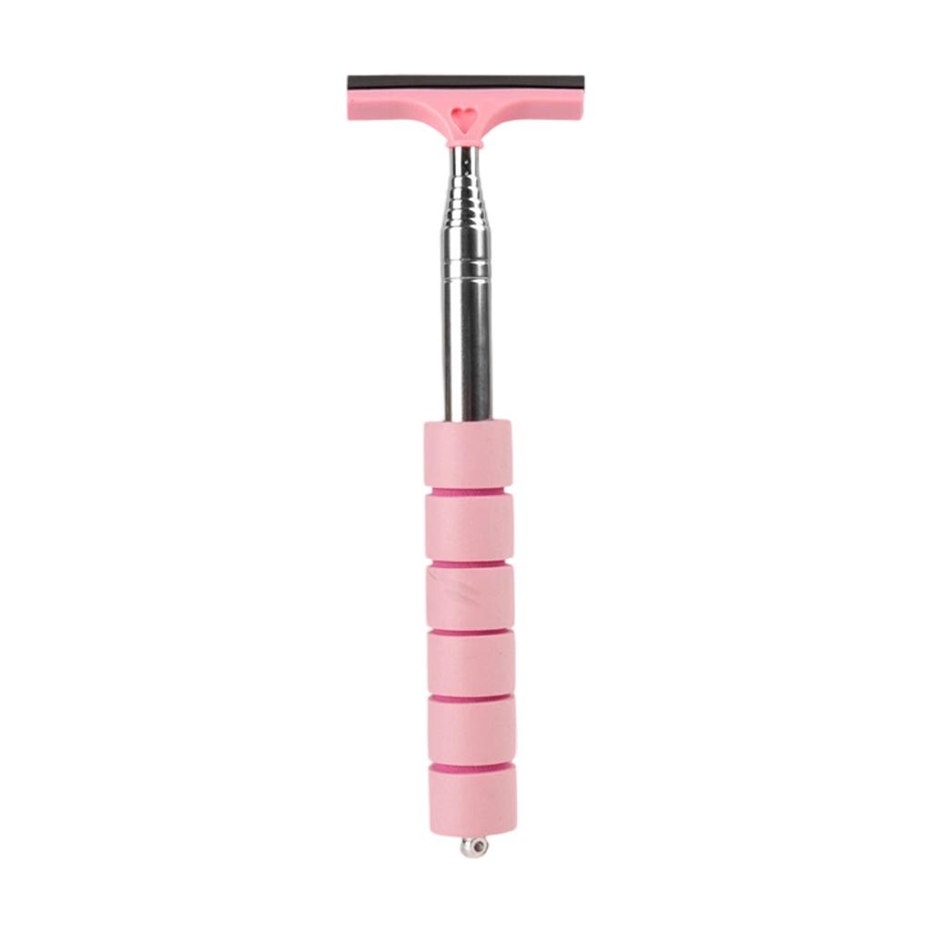 Car Window Wiper Tool Retractable Steel Blade Auto Mirror Cleaner Tool for Side Mirrors Windshield Rainwater Removal
