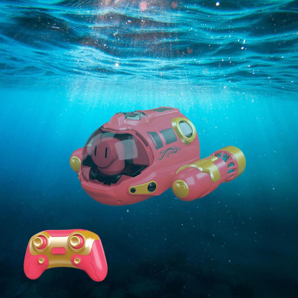 RC Boat Swimming Pool Toys Remote Control Motorboat for Bathroom Ponds Pools