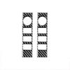 2x Carbon Fiber Central Console Volume Switch Cover Trim For Toyota Tundra 14-18