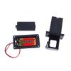 1 Set Diy Accessories 9V Battery Case Holder Cover Box For Acoustic Guitar Bass Pickup Black Guitar Parts