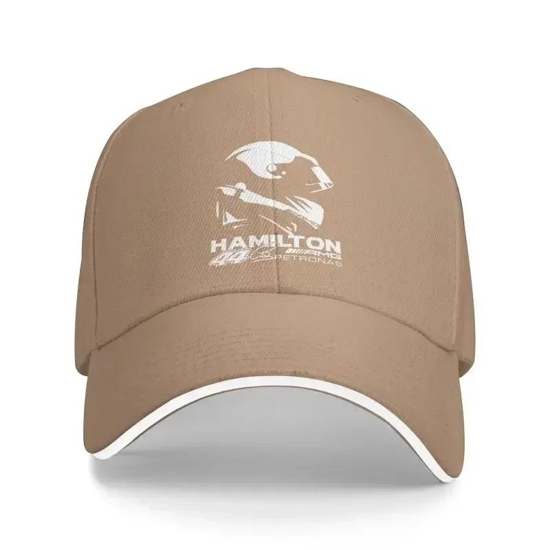 Fashion Hamiltons 44 Fan Baseball Cap for Men Women Custom Adjustable Unisex Sport Car Racing Dad Hat Outdoor