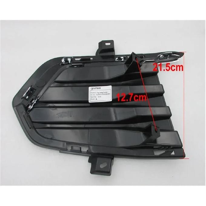 Kompatibel mit Cadillac XT5 2016 2017 2018 2019 2020 2021 Nebelscheinwerferrahmen Antibeschlag-Leuchtengehäuse Frontstoßstangen-Grill Abdeckblende(Rechte Seite)