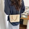 Women's Stylish Embossed Crossbody Bag: Trendy, Versatile, Large Capacity Shoulder & Commuting Bucket Bag