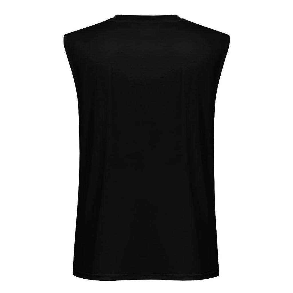 Men's Loose Fit Sleeveless Tank Top Soccer Themed Graphic Print Casual Sportswear Summer Shirt for Outdoor Activities
