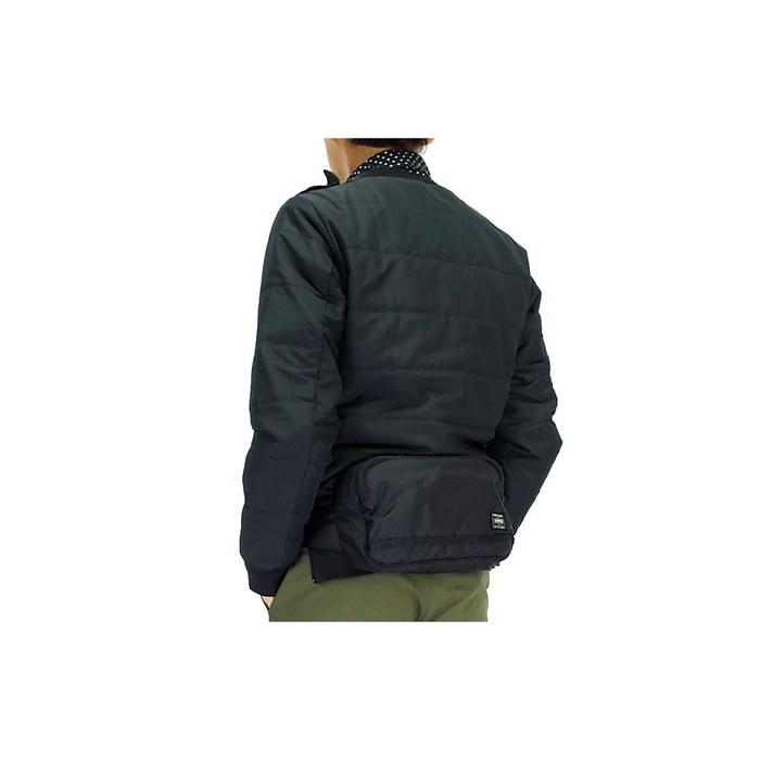 Porter Flash Waist Bag Yoshida Kaban Body Bag Porter Flash Men's/Women's (Black/BLK) 25x15x6cm