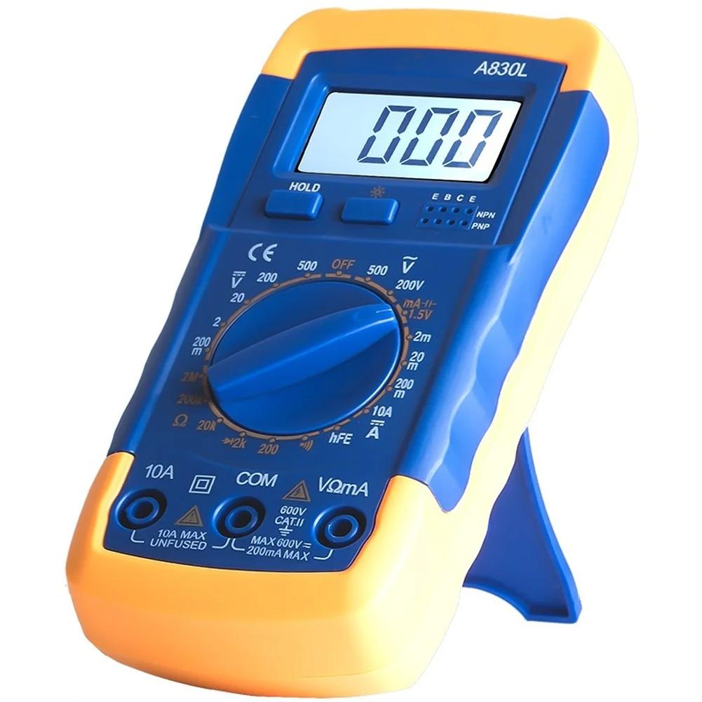 

Transistor Tester Digital Multimeter For Home Repair Self-provided 9V Battery LCD Screen 1999 Counts For Home Use China Mainland