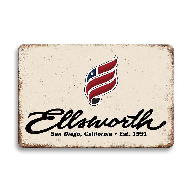 INEED-placa de matrícula Vintage para decoración del hogar, cartel de pared Industrial para garaje, hombre, cueva, bicicleta, pared de tienda, decoración del hogar