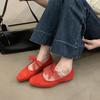 Fashion Fashion Butterfly-Knot Women Mary Janes Flats Slip On Shoes Female Round Toe Footwear Shallow Ladies Flats With Shoes