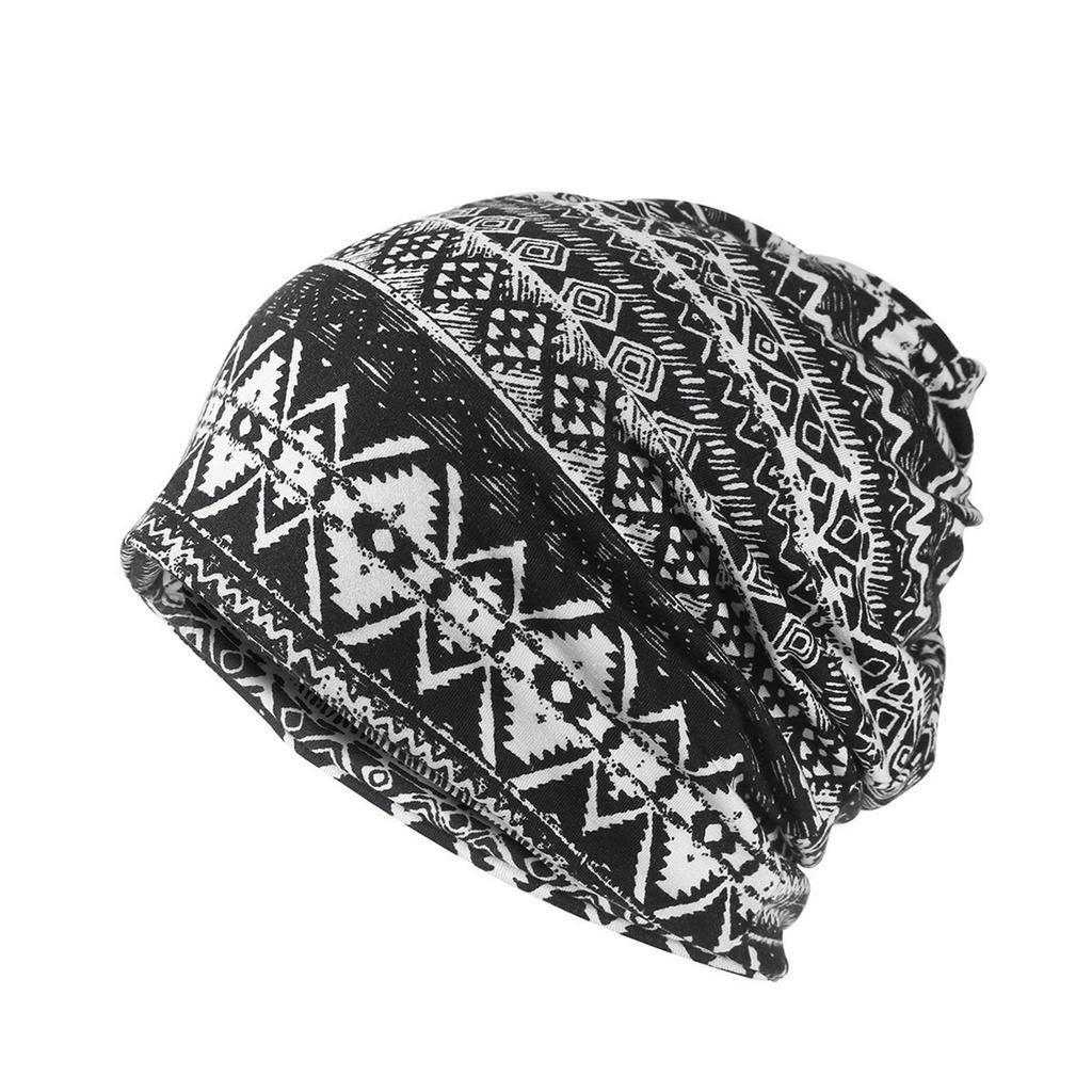 Women Breathable Headwrap Stylish Chemo Turban Hat with Digital Printing for Daily Wear and Various Occasion Outfit