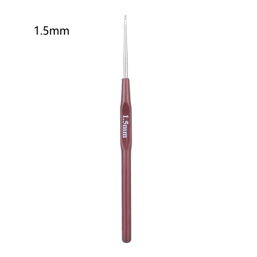1 Pc Crochet Hook Mix 0.5mm-2.7mm Small Size Yarn Weave Knitting Needles For Lace Dolls DIY Tools 16 Sizes Hooks