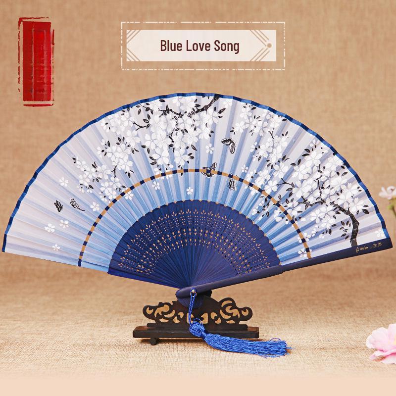 

Xingji Портативный Мини Складной Веер в Китайском Стиле для Дам - Идеально для Танцев и в Подарок