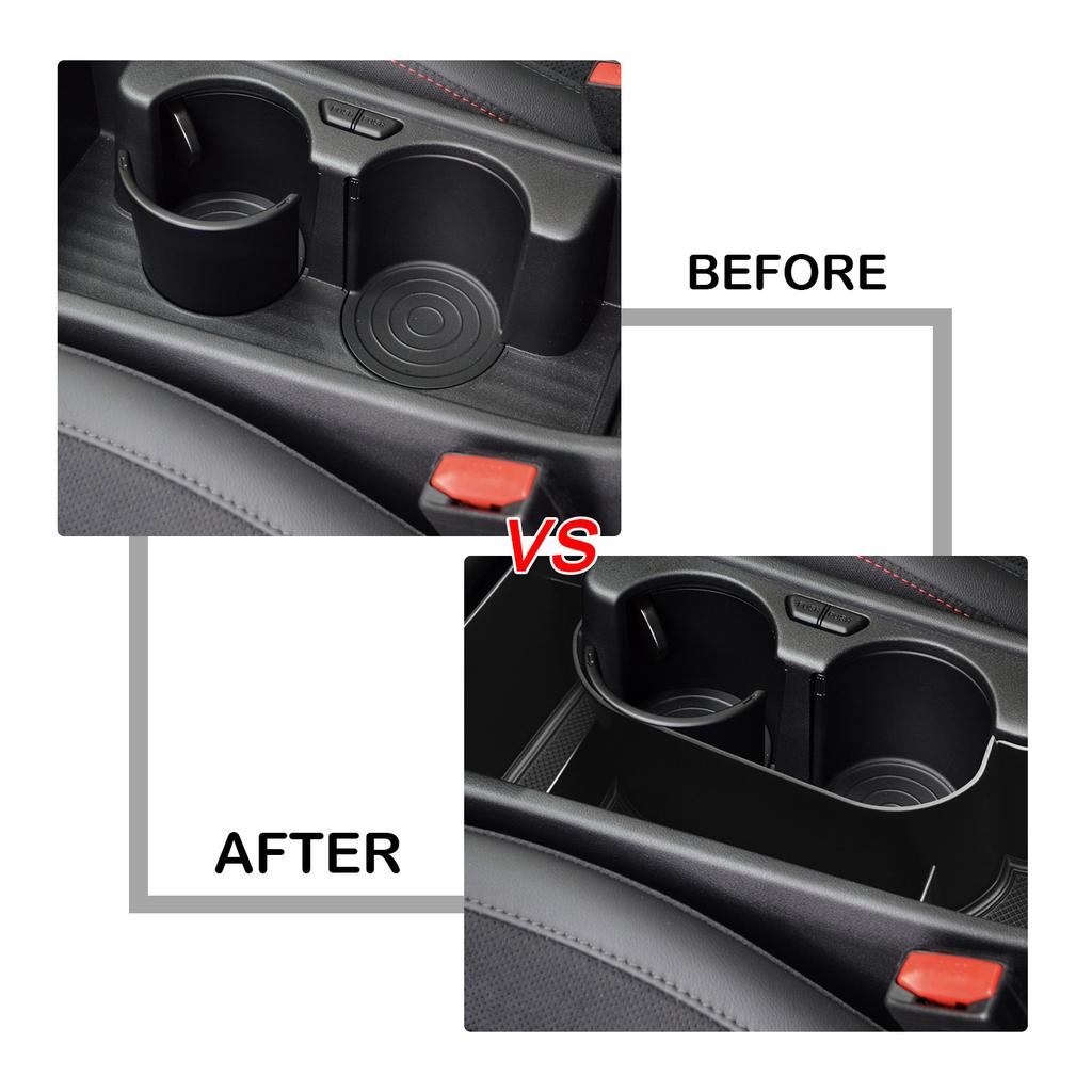 Für 2025 Hyundai Kona SX2/SEL/ N Line/Limited Mittelkonsolen-Ablage Organizer Armlehnenbox Aufbewahrung ABS Zubehör Einsatz Auto Box