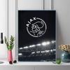 Ajax Amsterdam Pattern  3pcs 100% Round Full Drill 5D DIY Diamond Painting Embroidery Cross Stitch Rhinestone Décor