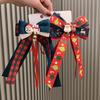 Handmade Fairy Mori Style Christmas Bow Hair Clip – Cute & Sweet Spring Hair Accessory