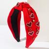 Red Pink Headbands Women Hair Head Bands Accessories Head Bands Cute Beauty Hairbands Fashion Girls Vintage Hair Boho Wide Bands