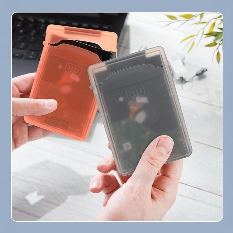 Shockproof External Hard Drive Case 2.5 3.5 Inch IDE SATA HDD SSD Protective Cover for Tech Enthusiasts Office Workers