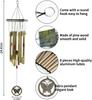Vintage Butterfly Wind Chime for Outdoor Decor - Handcrafted Aluminum Tube Chimes with Retro Design for Garden, Patio, Balcony