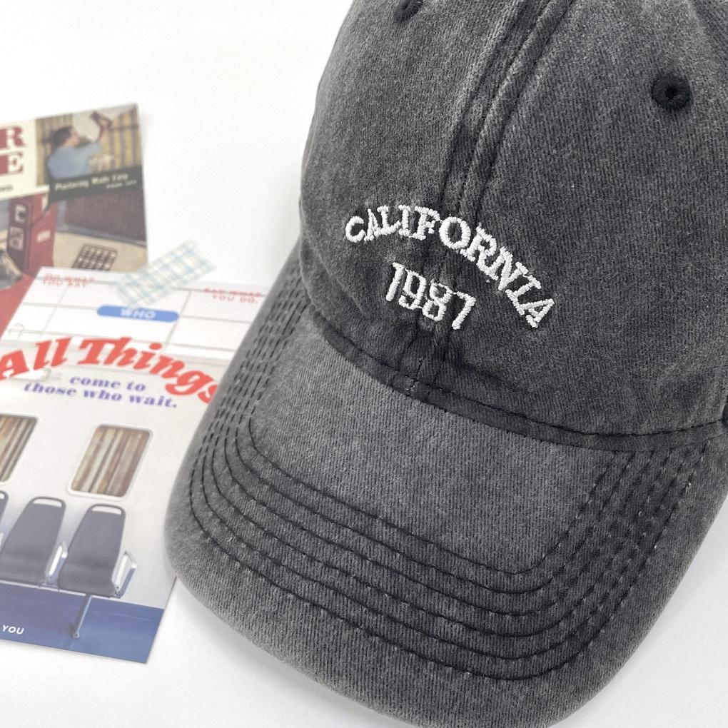 Women's and Men's Daily Wash California Ball Cap Baseball Hat