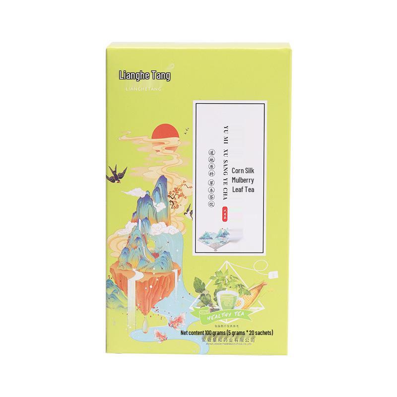 Corn Silk & Mulberry Leaf Tea, Cassia Seed Tea, Green Osmanthus Leaf Tea, Dandelion Tea - Herbal Health Tea Selection