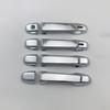 New Car ABS Carbon Accessories Plated Door Handle Cover Trim Paste Style For TOYOTA Prius C Priusc AQUA Hybrid 2012 2014 2018