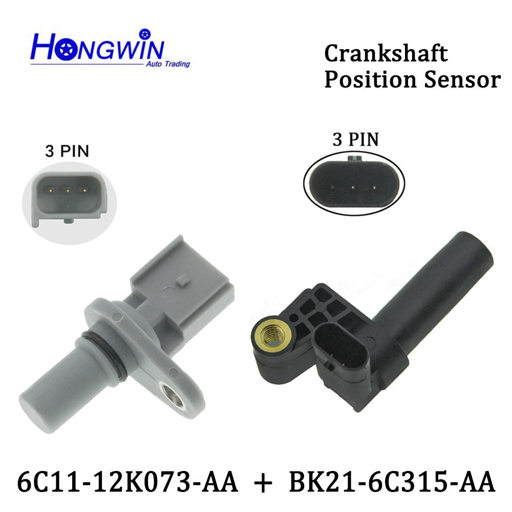 SET Crankshaft Camshaft Postion Sensor For Ford Ranger 2.2L 6C1112K073AC BK21-6C315-AA BK21-6C315-AC BK216C315AA 6C11-12K073-AA SET