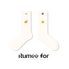 Trendy Spring/Summer Embroidered Button Design Mid-Calf Socks for Men & Women