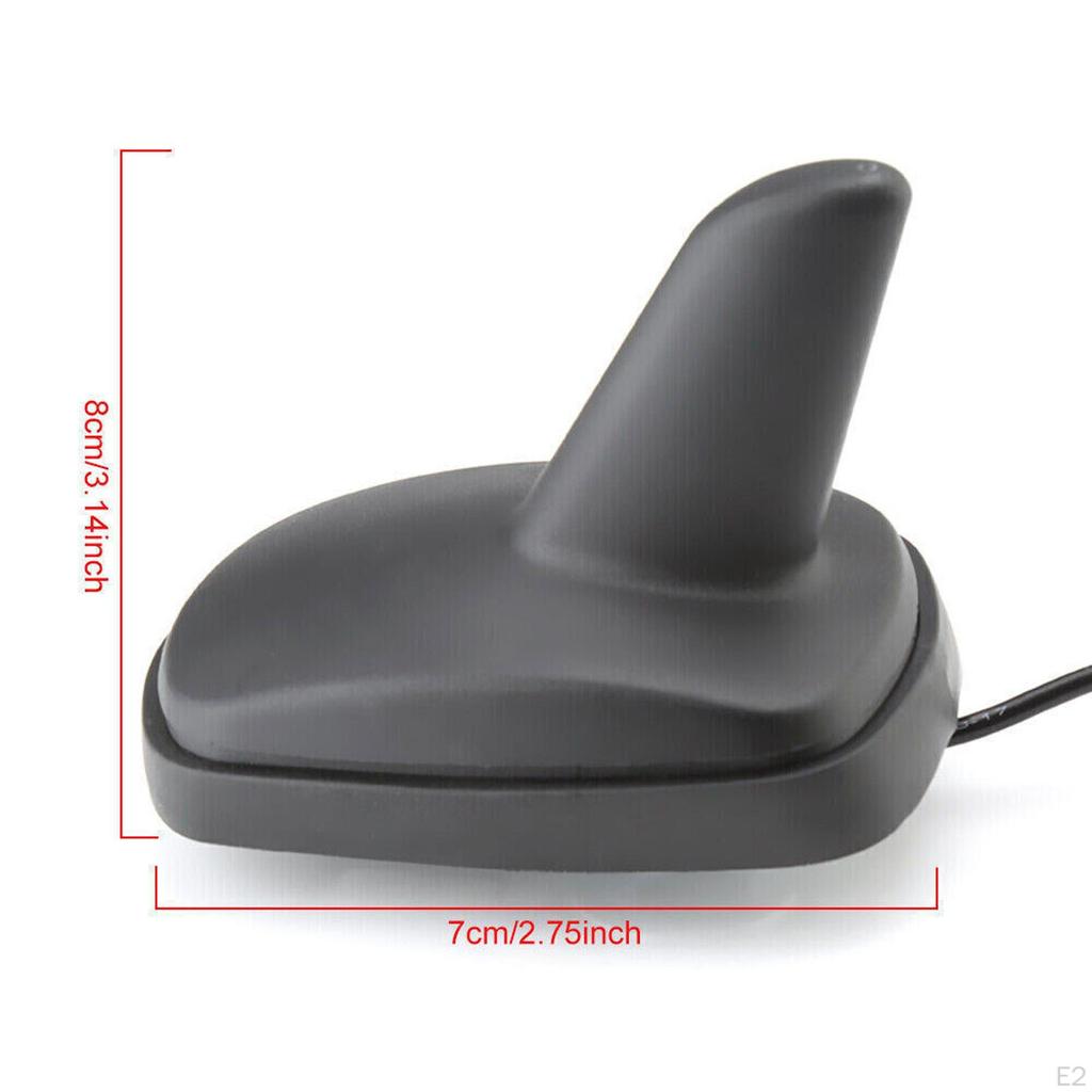 Car Shark Antenna Auto Accessories Multifunctional Easy To Install Roof Fin