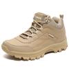 Men Tactical Boots Waterproof Climbing Shoes Army Lace Up Outdoor Plus Size Male Motorcycle Hiking Shoes Breathable Casual Brand